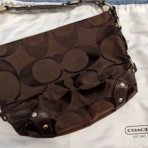 Coach Brown Shoulder Bag